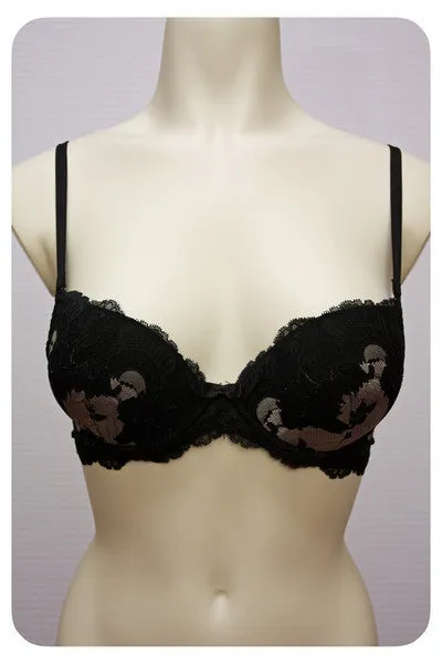 Royalty Black Push-up Bra