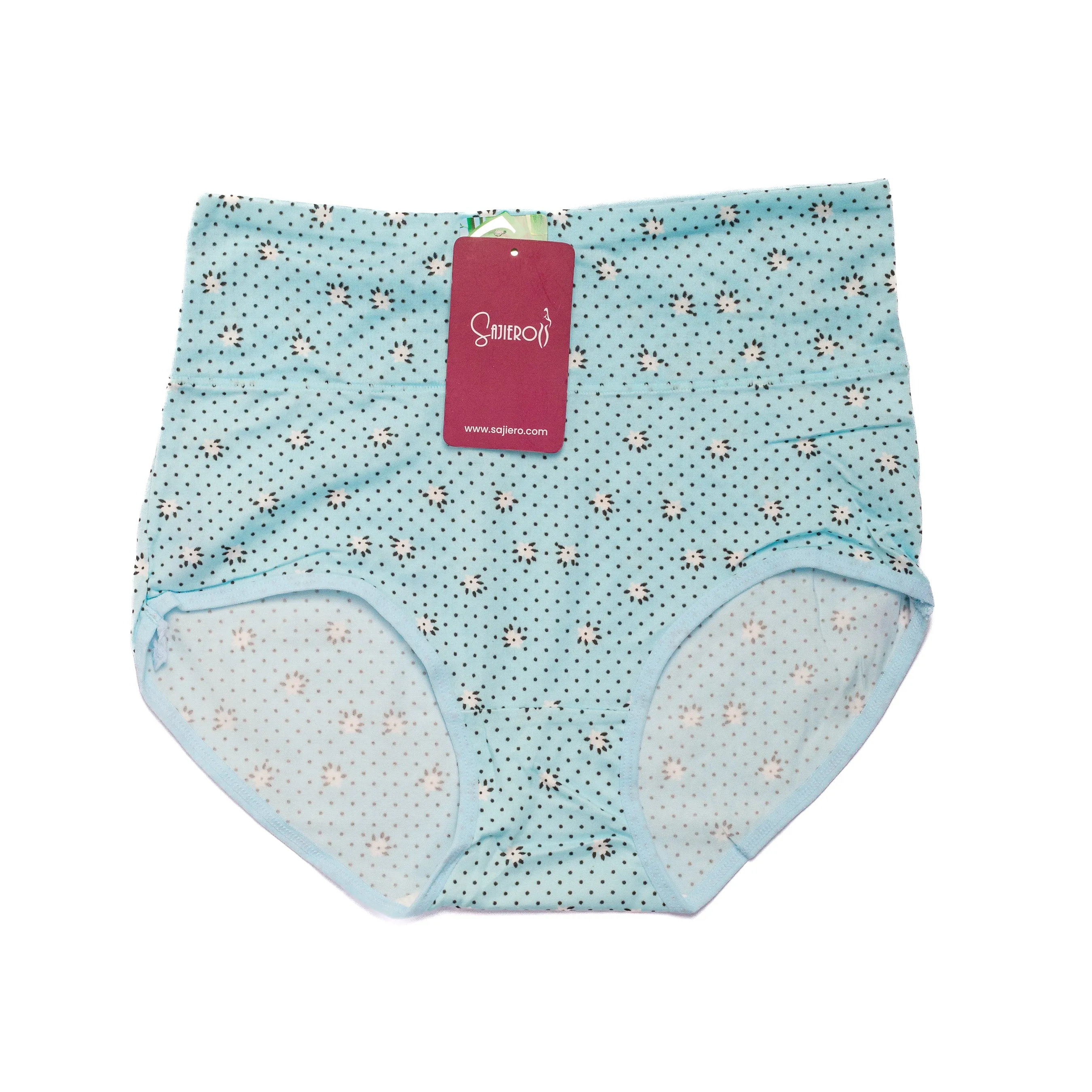 Sajiero Daisy Printed Brief Cotton Panty