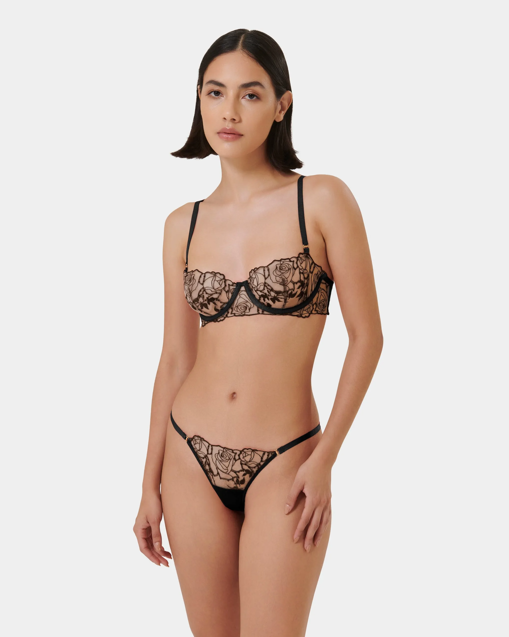 Set: Rosalie Black/Sheer