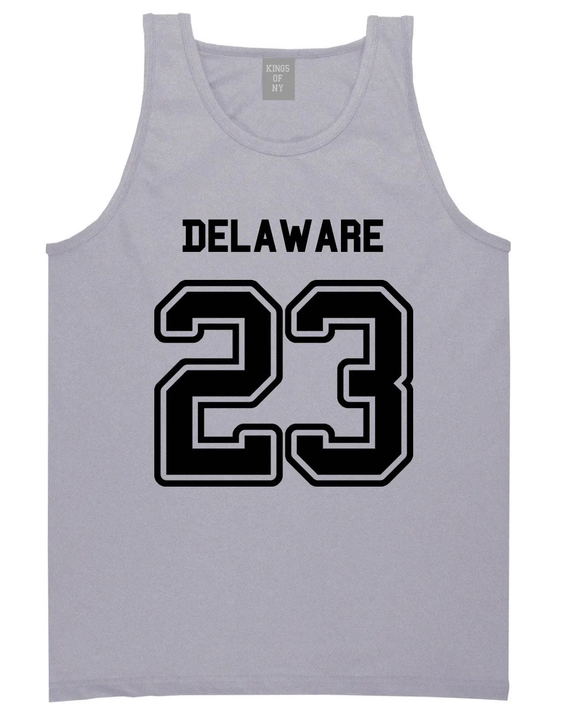 Sport Style Delaware 23 Team State Jersey Mens Tank Top