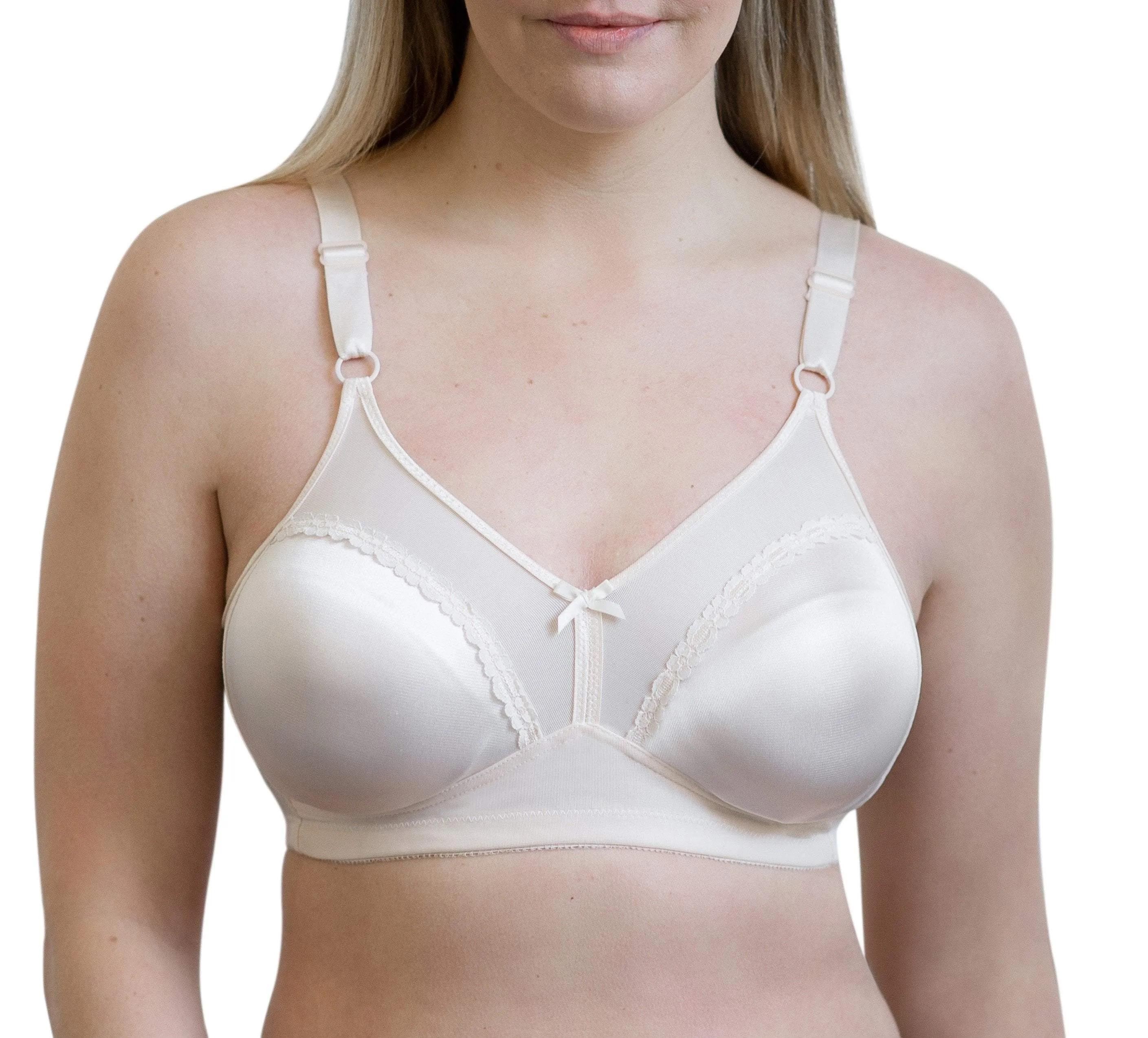 Style 560-2 | Full Figure Seamless Wireless Minimizer Bra