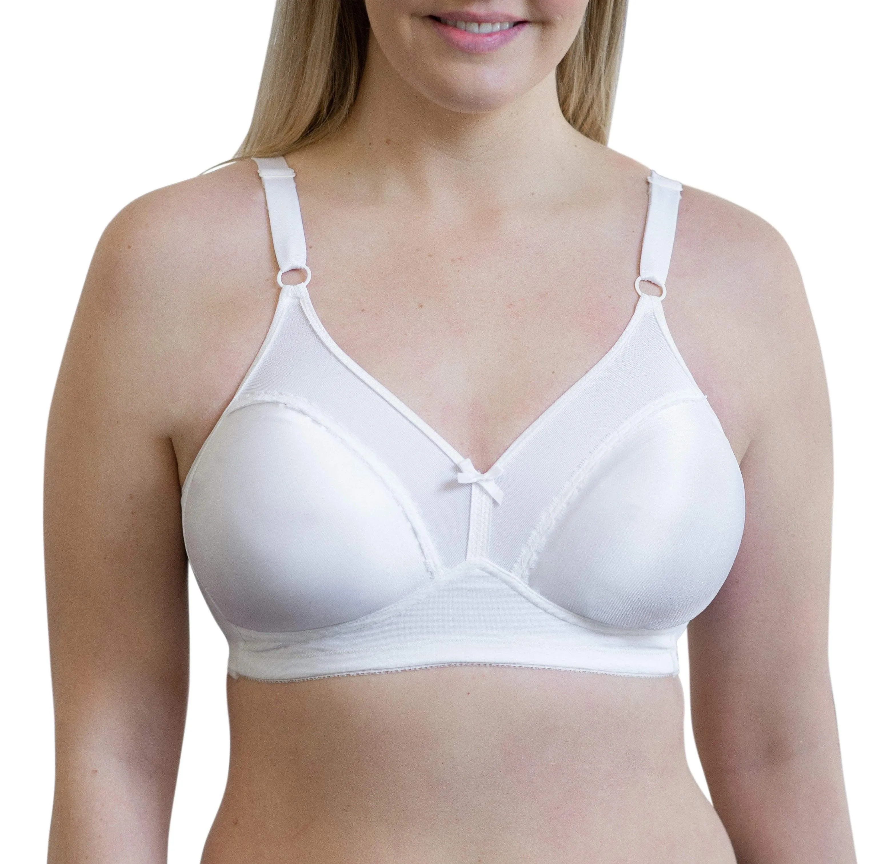 Style 560-2 | Full Figure Seamless Wireless Minimizer Bra