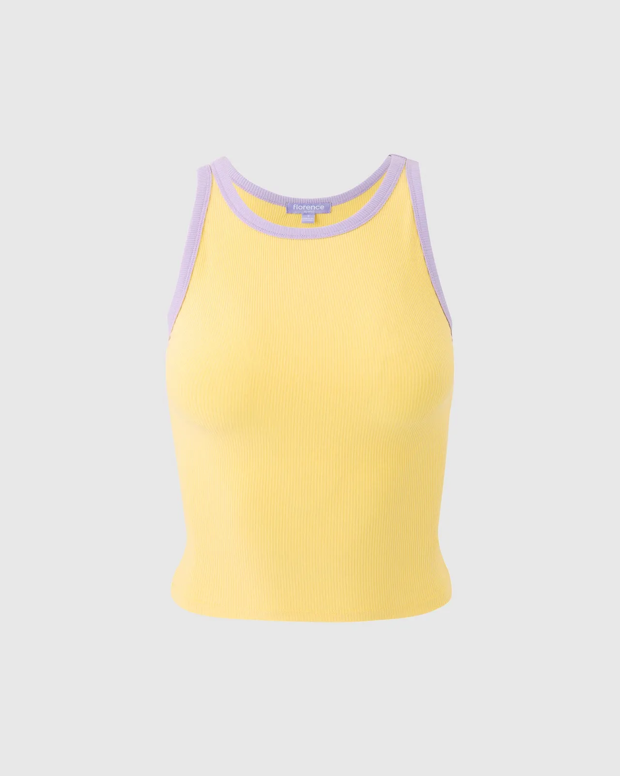 Sunburst Contrast Tank Top