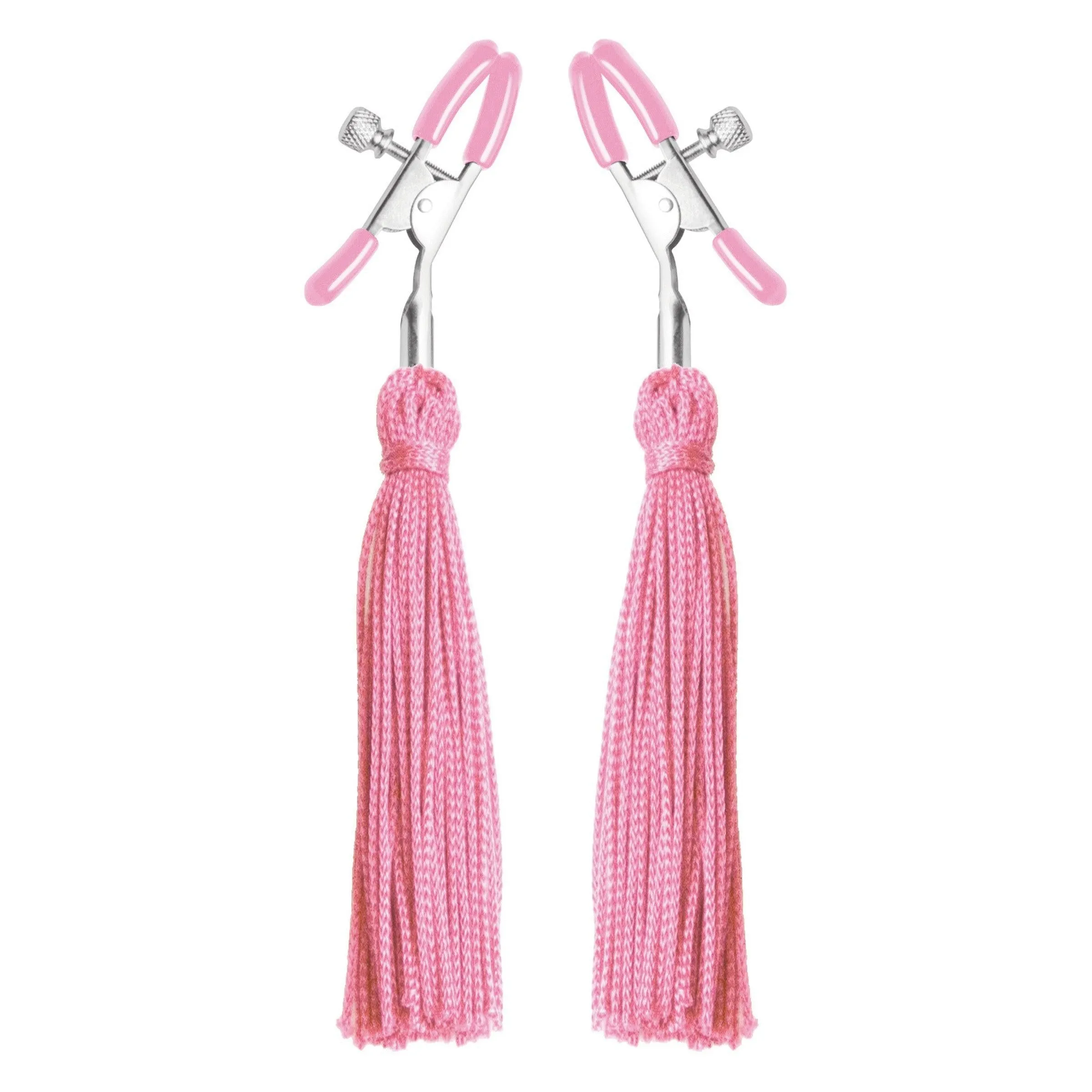 Tickle Me  Nipple Clamp Tassels