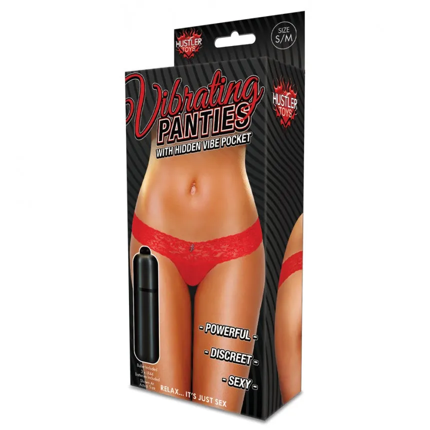 Vibrating Panties WVibe Pocket Red Small